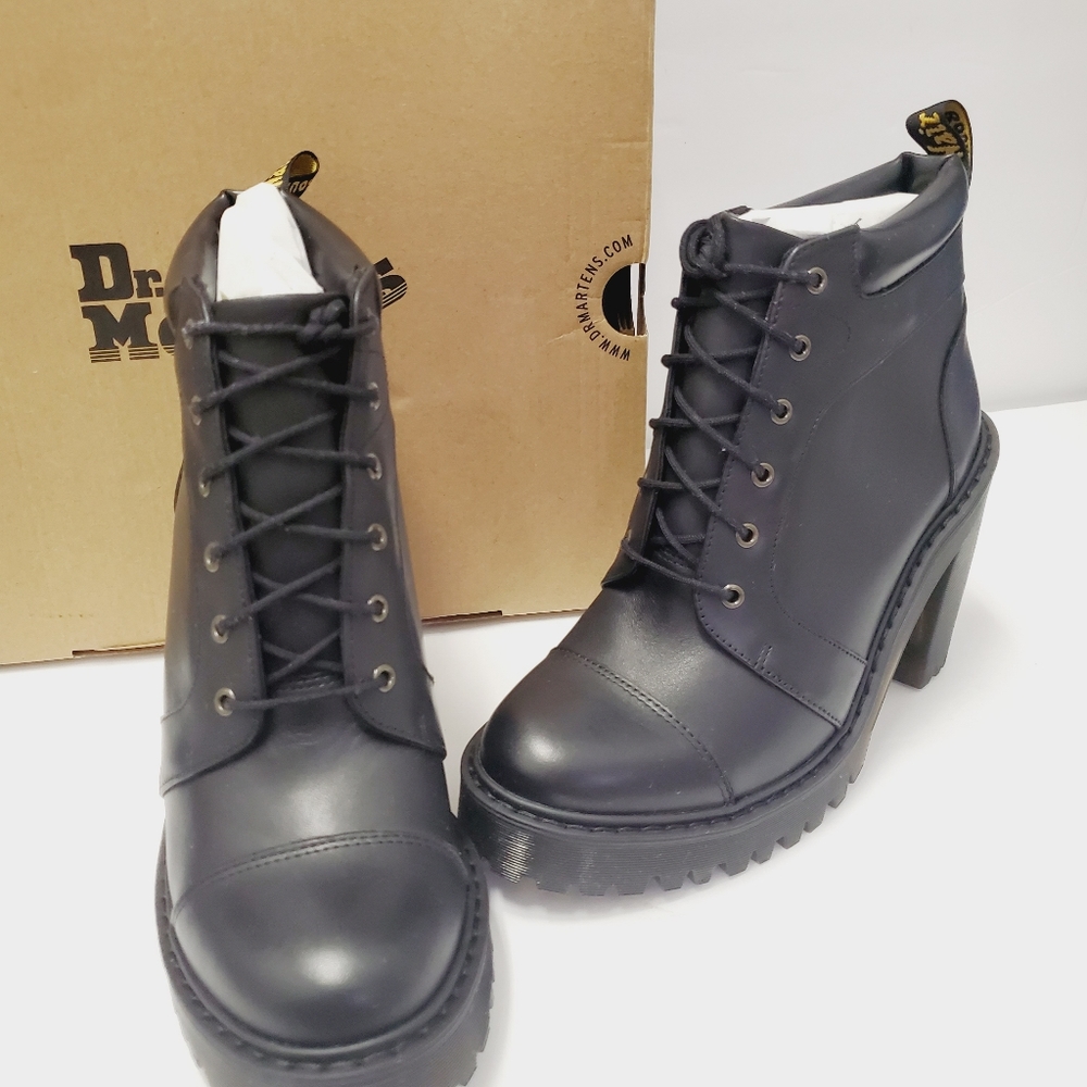 Dr. Martens Women's Averil Fashion Black Boots - Picture 3 of 10
